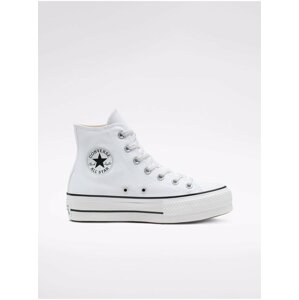 Bílé dámské kotníkové tenisky Converse