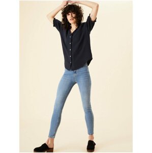 Světle modré dámské skinny fit džíny Marks & Spencer