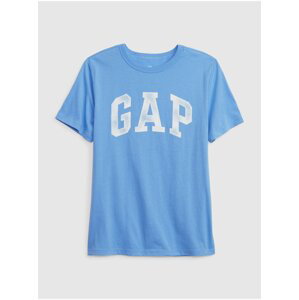 Chlapci - Dětské tričko s logem GAP Modrá