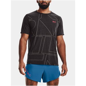 Tričko Under Armour UA Run Trail Tee-GRY