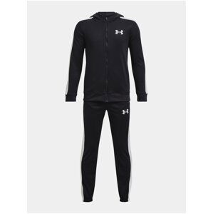 Souprava Under Armour UA Knit Hooded Track Suit-BLK