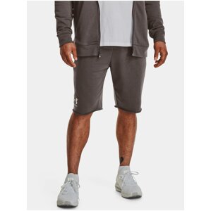 Kraťasy Under Armour UA RIVAL TERRY SHORT-BRN