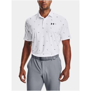 Tričko Under Armour UA Playoff Polo 2.0-WHT