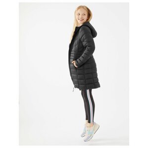 Lehký dlouhý kabát s technologií Stormwear™ (6–16 let) Marks & Spencer černá