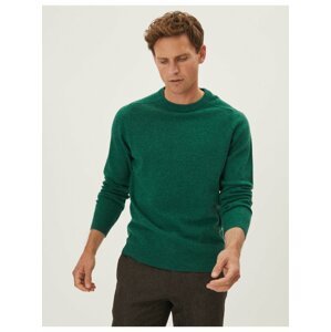 Zelený pánský svetr Marks & Spencer