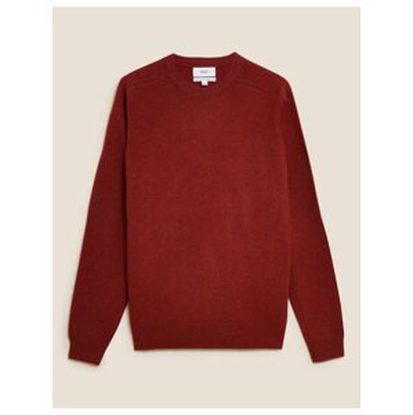 Červený pánský svetr Marks & Spencer