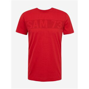 Červené pánské tričko SAM 73 Barry