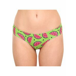 Světle zelené dámské vzorované kalhotky Dedoles Šťavnatý meloun