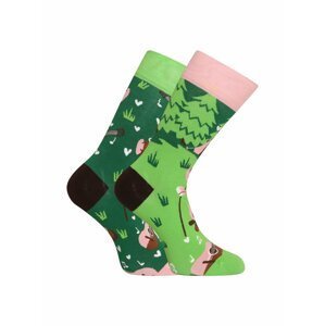 Zelené unisex veselé ponožky Dedoles Láska v přírodě