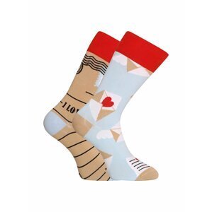 Barevné veselé ponožky Dedoles Zamilovaná pošta