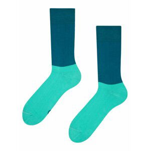 Ponožky Dedoles Rovnováha modro-tyrkysové