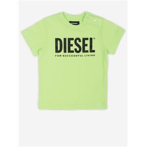 Světle zelené klučičí tričko Diesel