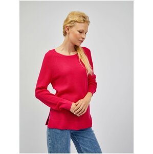 Červený dámský svetr s drobným vzorem GAP