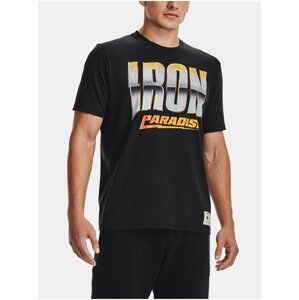 Černé pánské tričko Under Armour UA Project Rock Iron SS