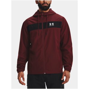 Vínová pánská bunda Under Armour UA SPORTSTYLE WINDBREAKER