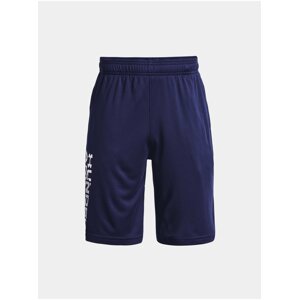 Tmavě modré klučičí kraťasy Under Armour UA Prototype 2.0 Wdmk Shorts