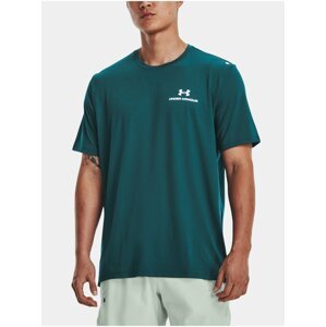 Tmavě zelené pánské tričko Under Armour UA Rush Energy SS