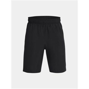 Černé klučičí kraťasy Under Armour UA Woven Graphic Shorts