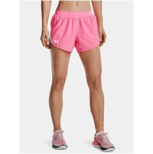 Růžové dámské kraťasy Under Armour UA Fly By 2.0 Short