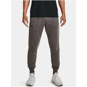 Hnědé pánské tepláky Under Armour UA Armour Fleece Joggers