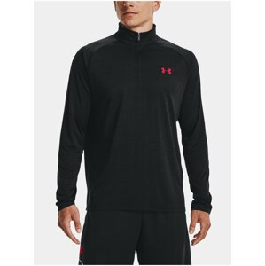 Černé pánské tričko Under Armour UA Tech 2.0 1/2 Zip