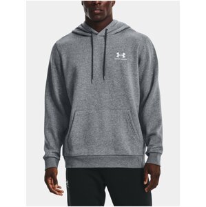 Šedá pánská mikina Under Armour UA Essential Fleece Hoodie