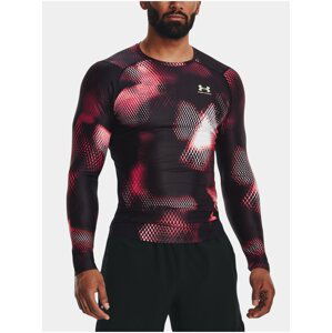 Tričko Under Armour UA IsoChill Prtd Comp LS - černá