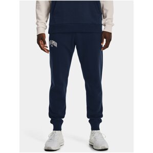 Tmavě modré pánské tepláky Under Armour UA Rival Flc WM Jogger