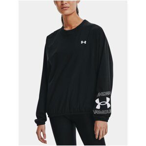 Černá dámská mikina Under Armour Woven Graphic Crew