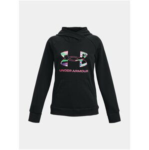 Černá holčičí mikina Under Armour Rival Fleece BL Hoodie