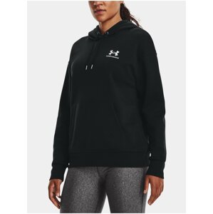 Černá dámská mikina Under Armour Essential Fleece Hoodie