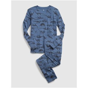 Modré dětské vzorované pyžamo GAP