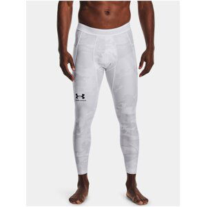 Legíny Under Armour UA HG IsoChill Prnt Leggings - bílá