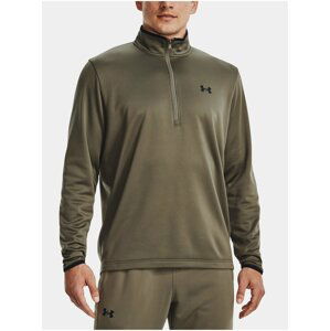 Mikina Under Armour UA Armour Fleece 1/2 ZIP - zelená