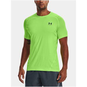 Neonově zelené pánské sportovní tričko Under Armour