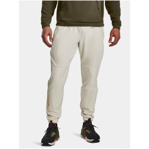 Tepláky Under Armour UA RUSH FLEECE PANT - hnědá