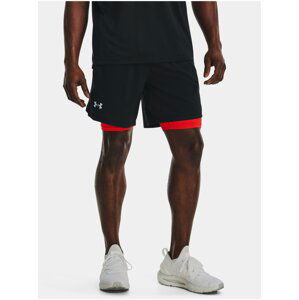 Kraťasy Under Armour UA LAUNCH 7'' 2-IN-1 SHORT - černá