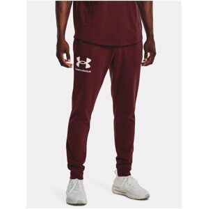 Tepláky Under Armour UA RIVAL TERRY JOGGER - červená