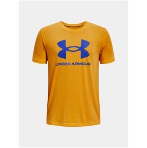 Žluté klučičí sportovní tričko Under Armour Sport Style