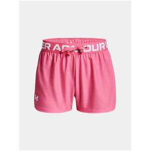 Růžové sportovní kraťasy Under Armour Play Up Solid Shorts