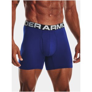 Boxerky Under Armour UA Charged Cotton 6in 3 Pack - modrá