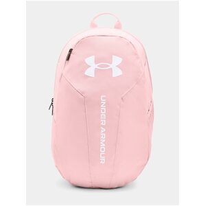 Světle růžový dámský sportovní batoh Under Armour  Hustle Lite Backpack