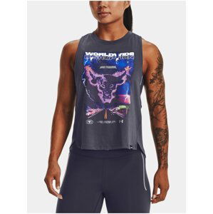 Šedé tílko Under Armour UA PJT ROCK WORLDWIDE TANK