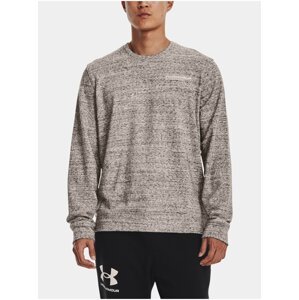 Mikina Under Armour UA Rival Terry Logo Crew - bílá