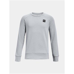 Mikina Under Armour UA Rival Fleece Crew - šedá