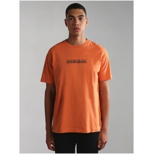 Oranžové pánské tričko NAPAPIJRI