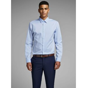 Světle modrá formální slim fit košile Jack & Jones Non