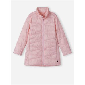 Světle růžový holčičí prošívaný kabát Reima Uuteen