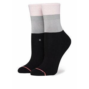 Růžovo-černé dámské ponožky Stance Cara