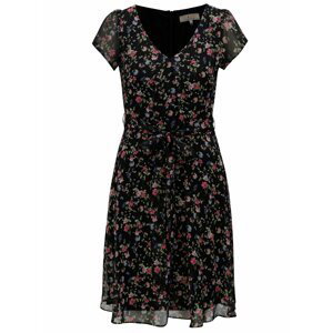 Černé květované šaty Billie & Blossom